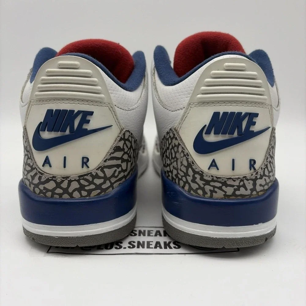 Size 8 - Jordan 3 Retro OG Mid True Blue (854262-106)